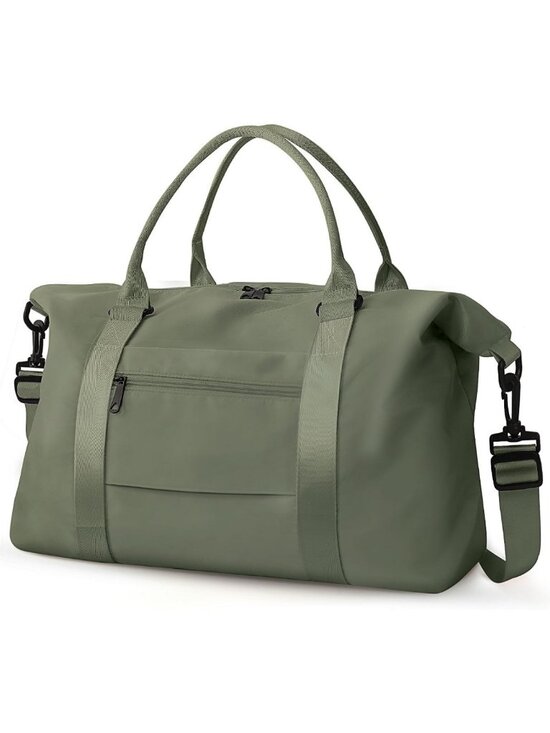 Handbags - Waterproof Travel Duffle Bag - Versatile Weekender Tote, Gym & Hospital Bag